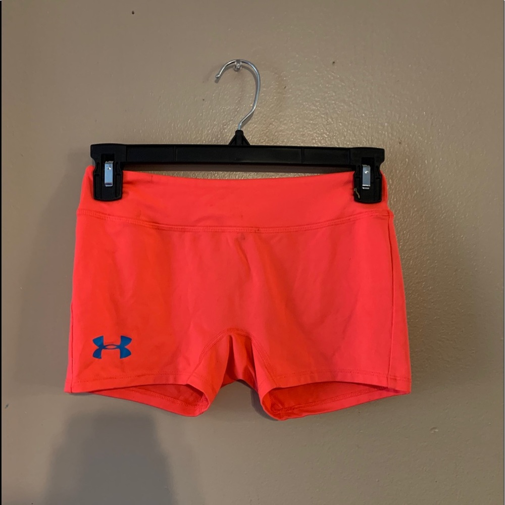 Neon Under Armour Shorts
